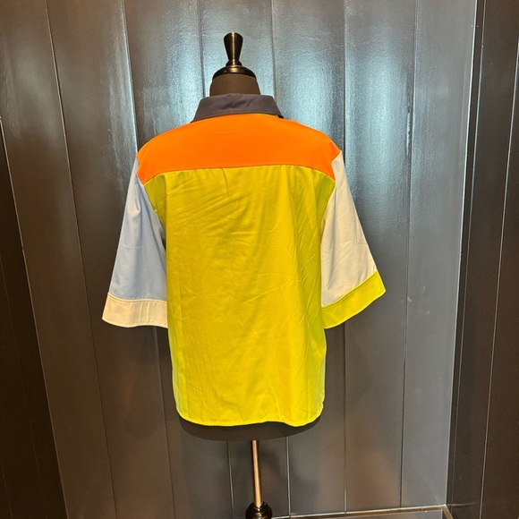 Colorblock Men's/Women’s color block Shirt with Pocket. - Picture 3 of 7